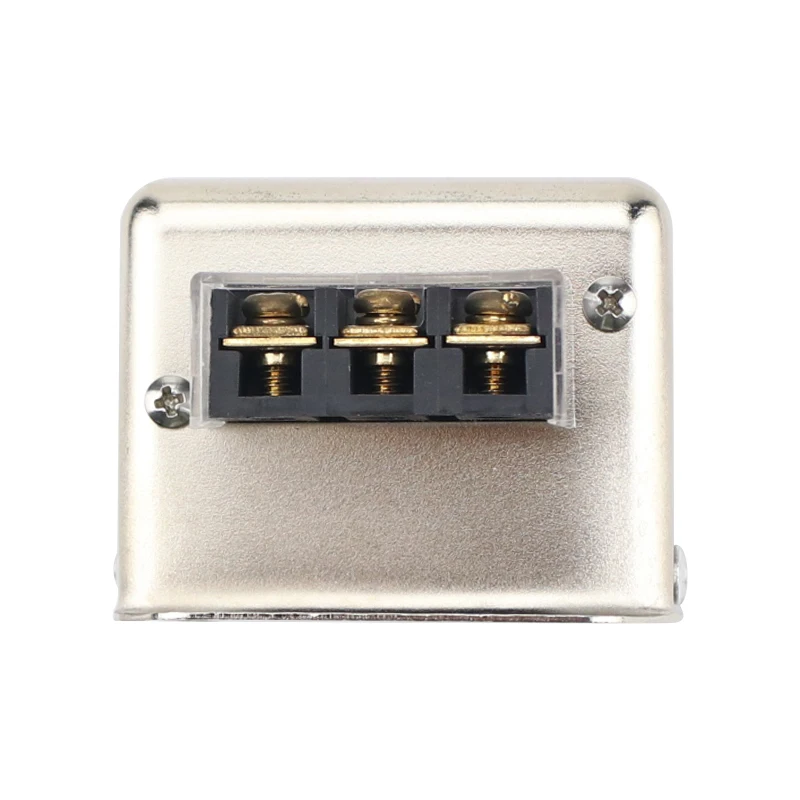 Ghxamp EMI фильтр блок питания 10A 20A 30A Расширенный EMI клеммный блок фильтр для аудио усилителя анти-помехи 1 шт
