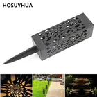 Светодиодный солнечный светильник для украшения сада лампы на открытом воздухе дома путь светильник Сенсор Водонепроницаемый блок управления уличным фонарем на солнечной Коридор светильник s.