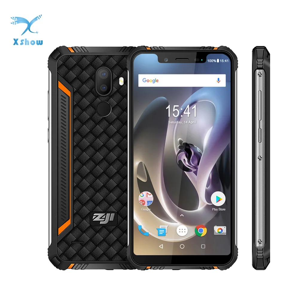 HOMTOM ZOJI Z33 прочный мобильный телефон 3 ГБ ОЗУ 32 Гб ПЗУ 5,8" MT6739 4600 мАч Android 8,1 OTA OTG разблокировка лица смартфон