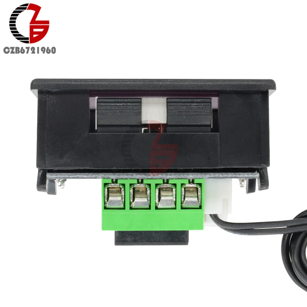 Цифровой светодиодный термостат W1209 красный регулятор температуры Домашний