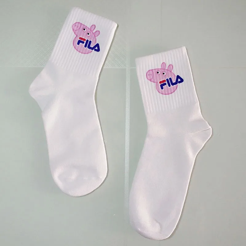 COLOR 1 Горячая Распродажа, BML, повседневные короткие носки для девочек, высокое качество, милые элегантные милые хлопковые женские носки с рисунками животных - Цвет: COLOR 1
