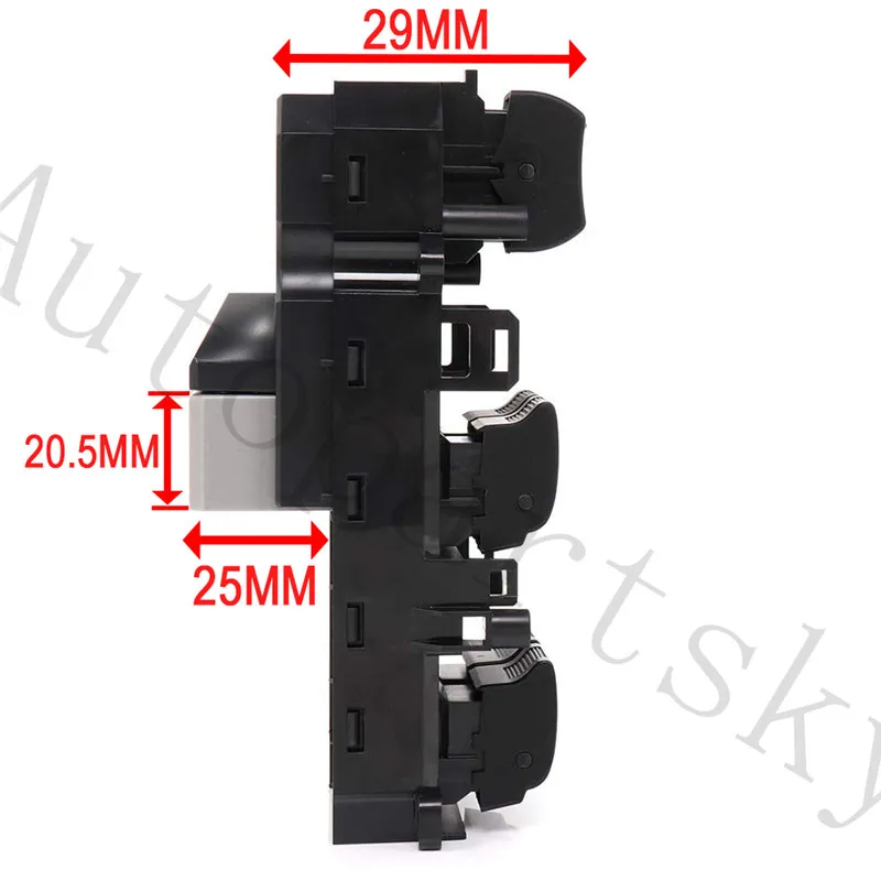 Высококачественный переключатель окна управления электропитанием для 08 12 Honda