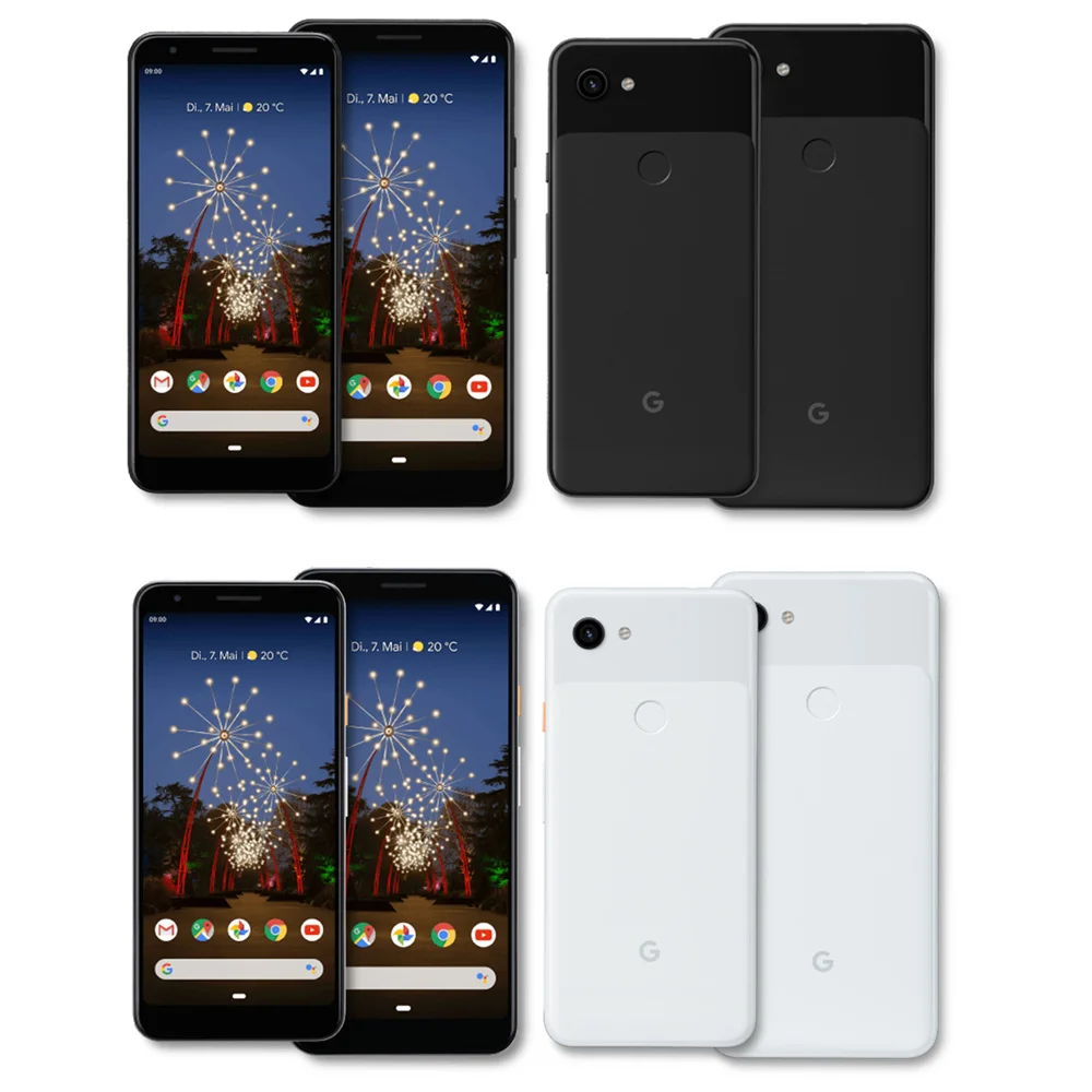 Разблокированный смартфон Google pixel 3a телефон с экраном 5 6 дюйма и 0 4 Гб ОЗУ 64 ПЗУ