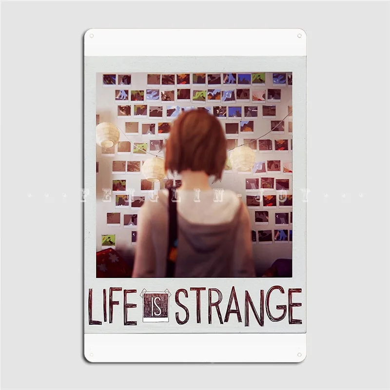 

Металлический плакат Life Is странный Max с табличкой, стиль клуба, обычные пластины для клуба, жестяной плакат с знаком