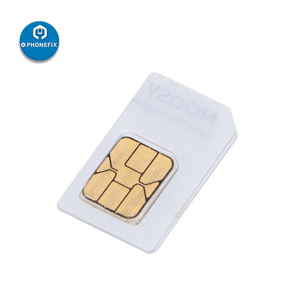 PHONEFIX 4 шт. игольчатый адаптер для двух SIM-карт ремонта iPhone Samsung Huawei Xiaomi Nano Micro