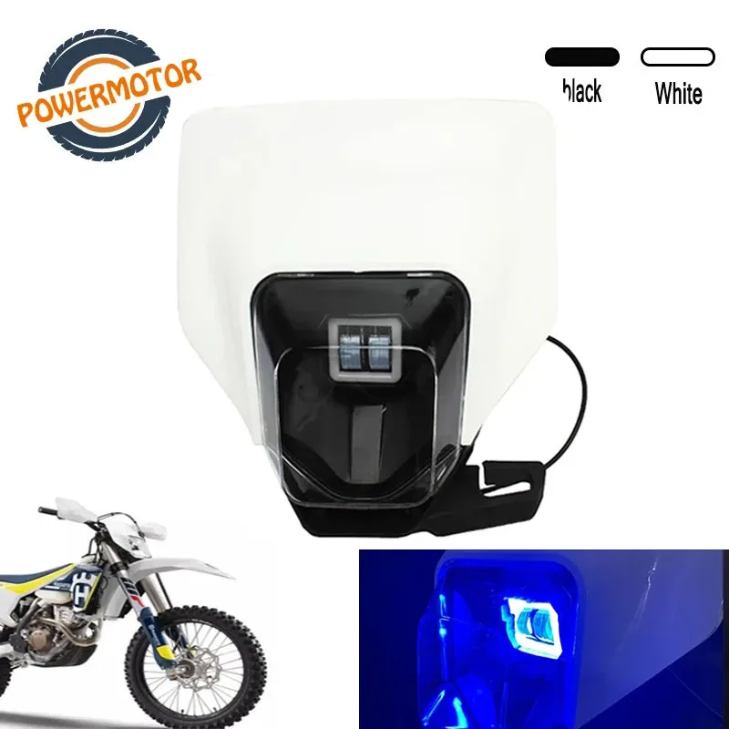 

New Motorcycle LED Headlight Headlamp Head Lights For Husqvarna TC TE TX FC FE FX 125 250 300 350 450 501 FC250 FE250 TE300