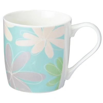 Кружка 350мл фрф &quotЦветы-5&quot 4 дизайна | Дом и сад