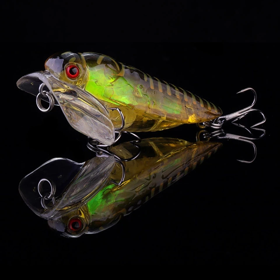 WALK FISH приманка для ловли насекомых 3 7 см/8 г окуня Цикада искусственный кренкбейт