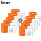 SONOFF SNZB-03 умный дом ZigBee датчик движения 110  широкий обзор низкий заряд батареи уведомления работает с EWelink Alexa Google Home