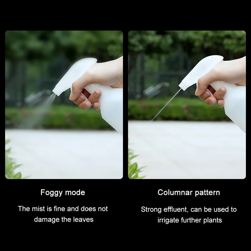 

1L Ultra-fine Spray Bottle Detergent Deodorant empty Bottle Rotary Nozzle For Salon Plants Water Spray Bottle Sprayer In stock