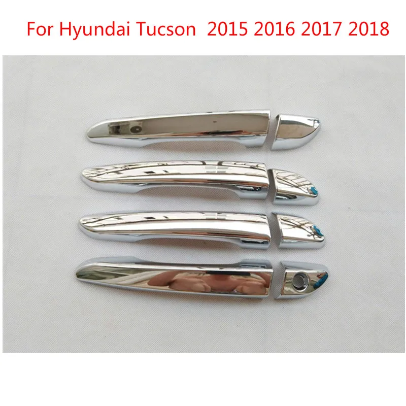 Автомобильный Стайлинг крышка дверной ручки для Hyundai Tucson 2015 2016 2017 2018 2019 2020 ABS