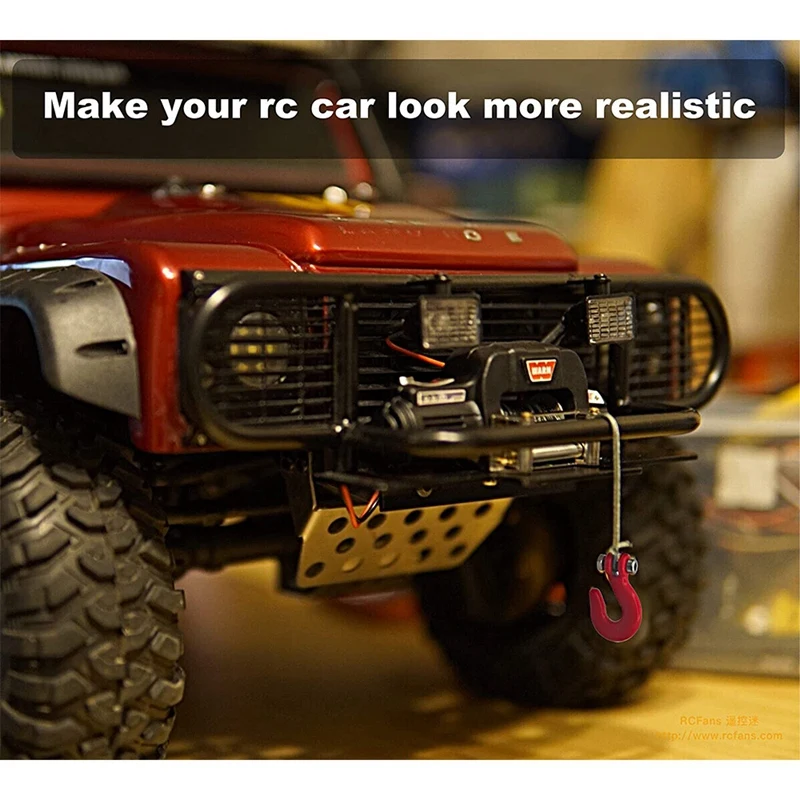 Серводвигатель рулевого механизма 25T 2 шт. барабан колеса для 1/10 RC Crawler Car Traxxas TRX4