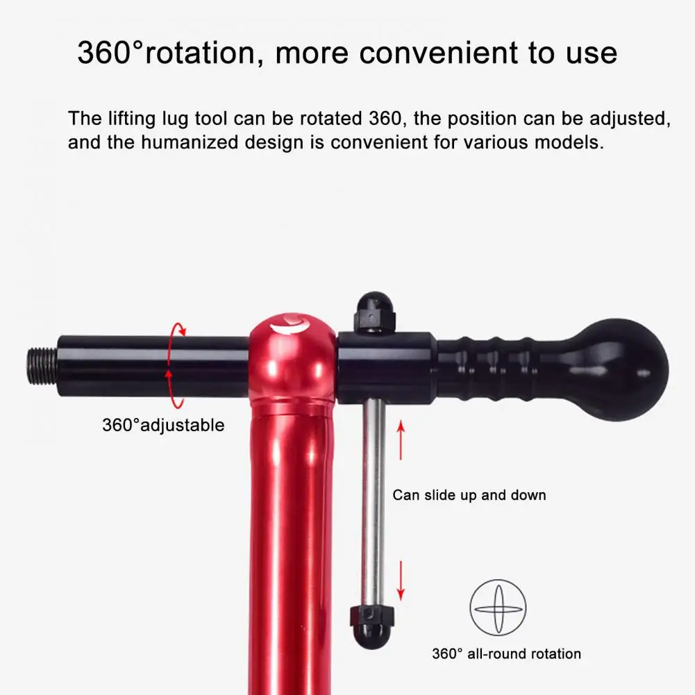 

SWTXO Tail Hook Correction Tool Corrosion Resistant 304 Stainless Steel Bike Rear Derailleur Hanger Alignment Gauge