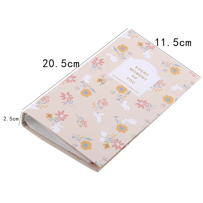 84 Pockets Photo Album For FujiFilm Instax Mini Polaroid Fuji Film Ivory Albums Fashion Family Friends Saving Memory | Дом и сад