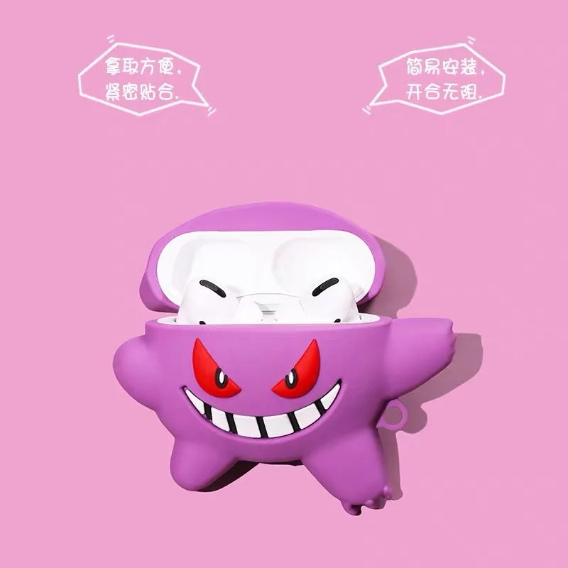 

3D Cartoon Dragon Funny Cute Silicone Case for Apple Airpods 2 1 Cover for Air Pods 1 2 Case Wireless Charging Soft Cover Box