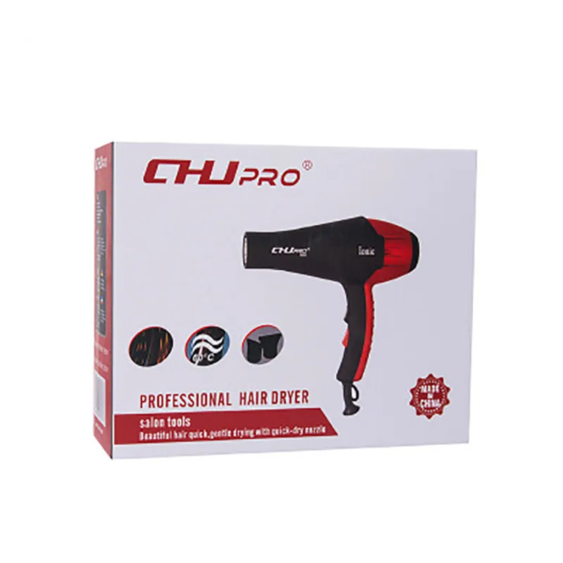 Фен с европейской вилкой и функцией горячего холодного воздуха 2000 Вт|Фены для