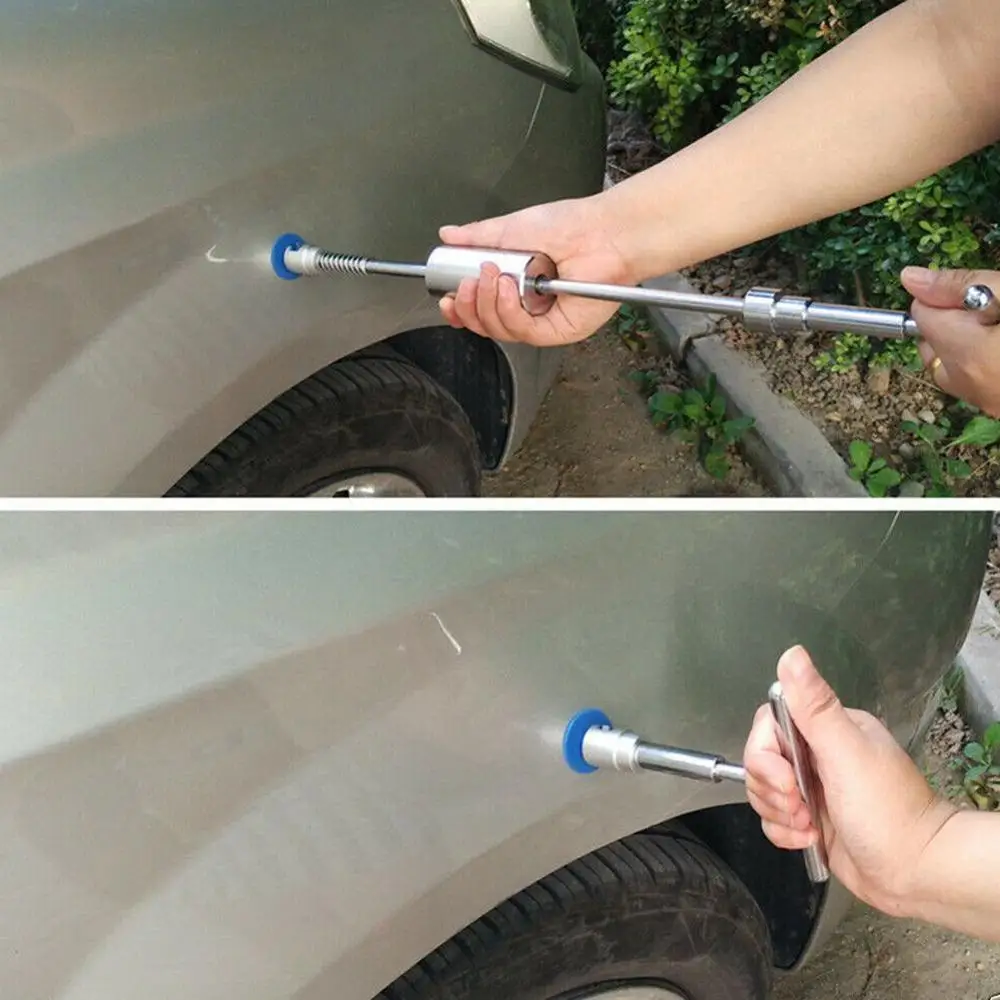 

Tools Auto Repair Tool Car Dent Repair Dent Puller Kit 2 in 1 Slide Hammer Reverse Hammer Glue Tabs Suction Cups