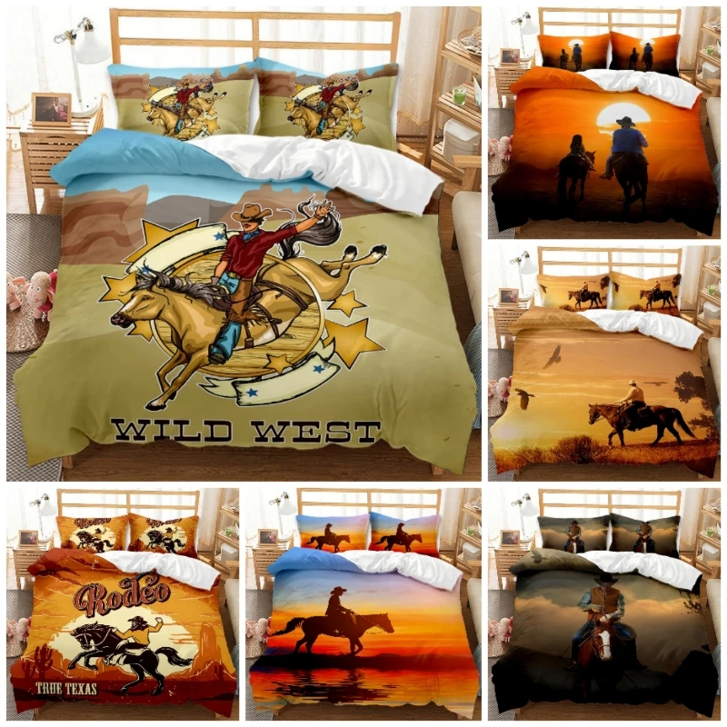 

Hot style 3D digital printing Polyester bedding set 1 duvet cover + 1/2 pillowcases bed in a bag US/EU size (no sheet).
