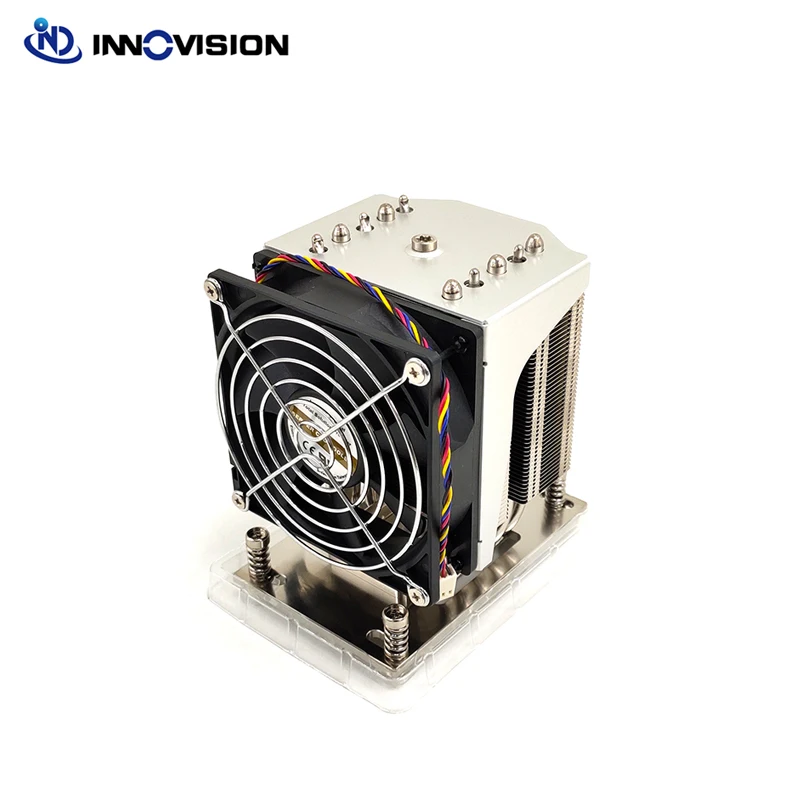 2020 Новый IPFS радиатора 4U AMD SP3 процессорного кулера с 5 Медь тепловая труба TDP до 225