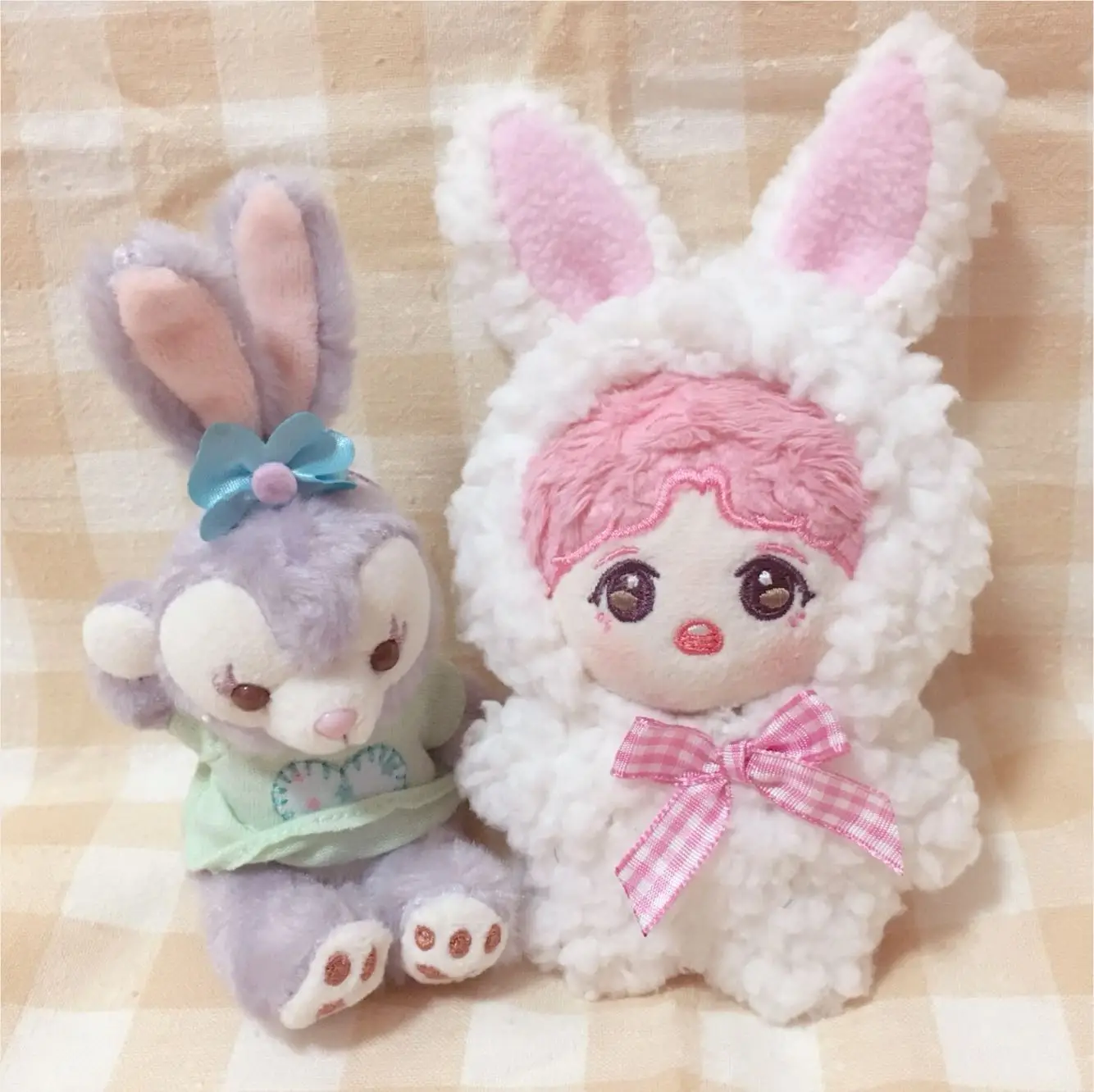 

Handmade 10cm Doll Clothes Cute Plush Jumpsuit Without Dolls