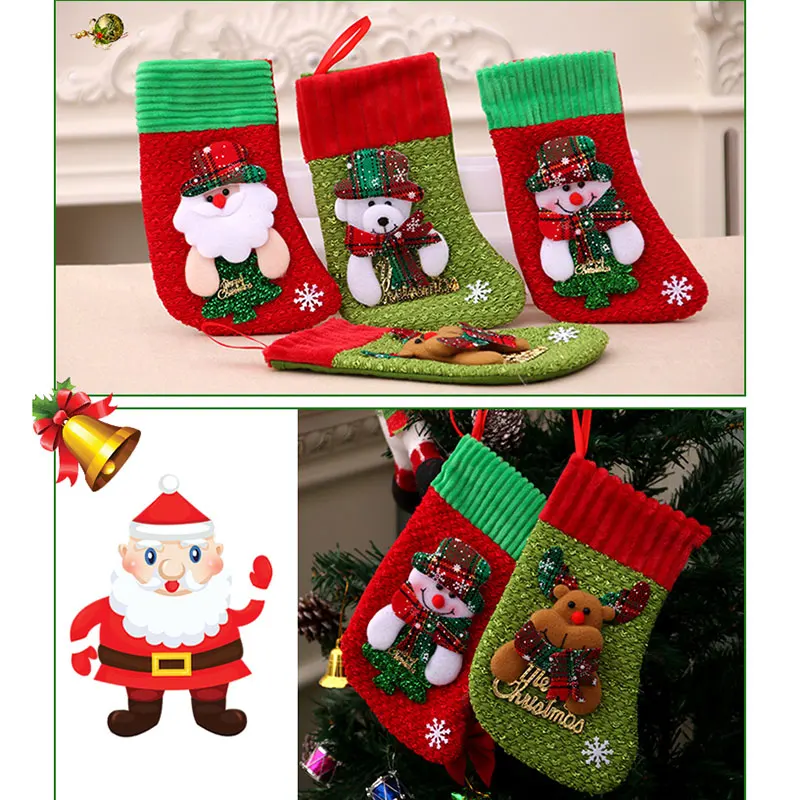 

Рождественские чулки, новый год 2022, носки, снеговик, Санта, лось, медведь, принт, рождественские конфеты, детский подарок, рождественские укр...