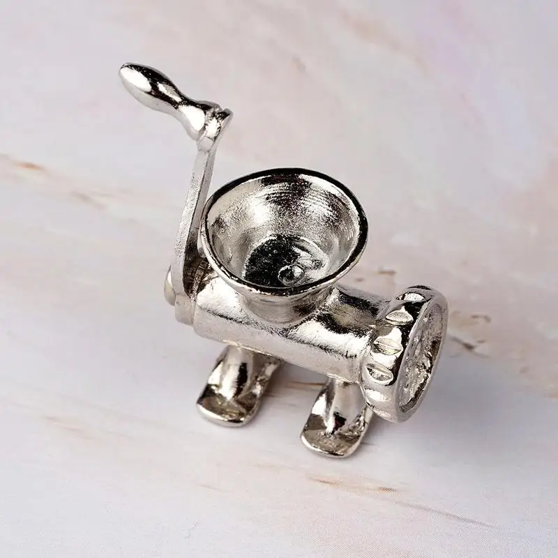 

Miniature Accessories Mini Meat Grinder Chopper Simulation Processor For K0L4 Kitchen Model WWP8431 Dollhouse Food Toy For X6S2