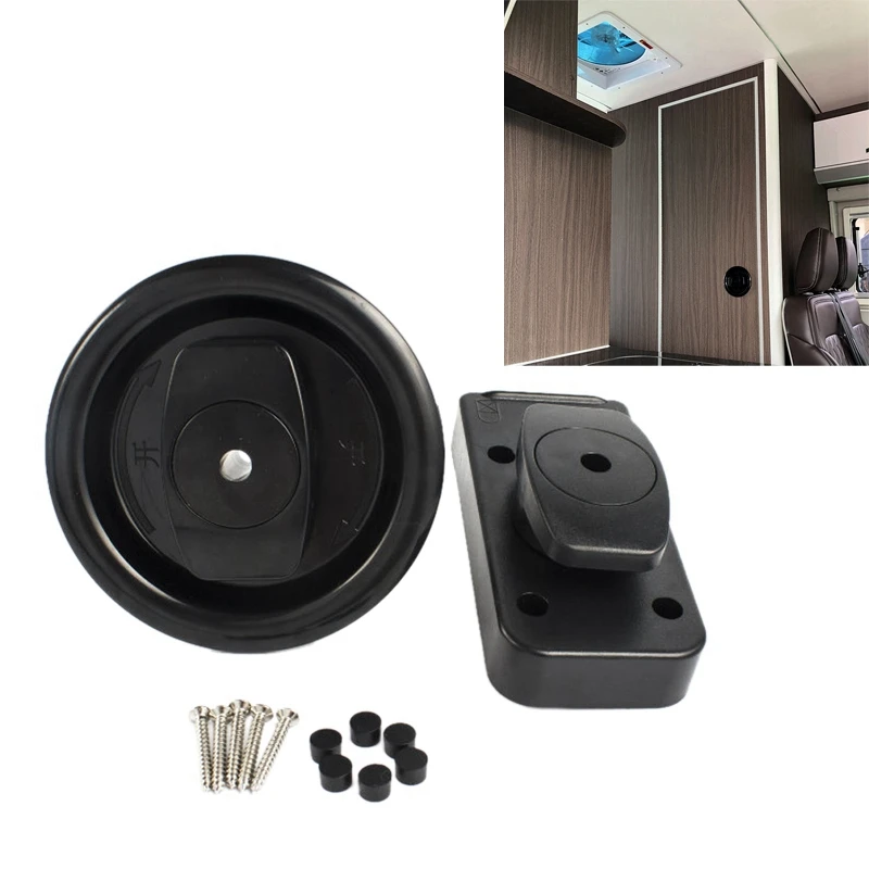 

RV Door Lock Boats Bathroom Door Lock Door Thickness 18mm-35mm Suitable for Yachts Boats Caravans Campers RV