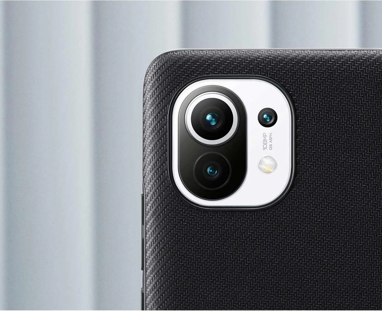 Оригинальный чехол для Xiaomi Mi 11 кевларовый текстурный тонкая и легкая комплексная