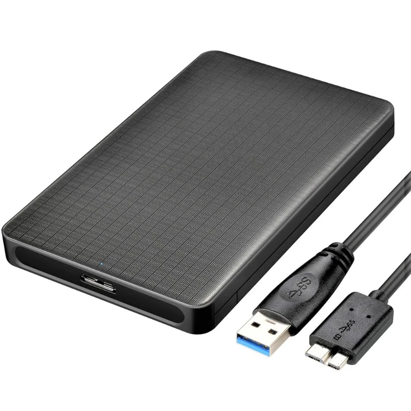 Корпус для жесткого диска SATA 2 5 дюйма USB 3 0 сдвижная Крышка мобильного | Компьютеры