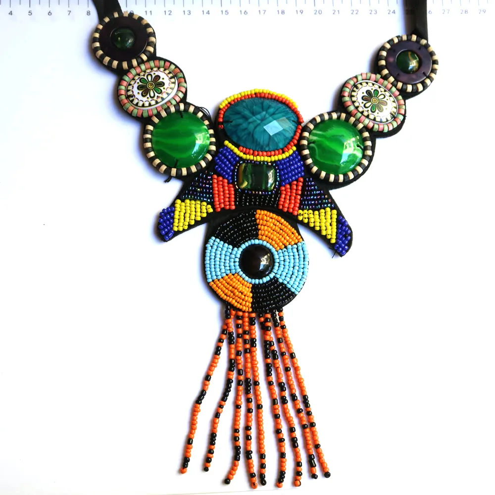 Модная аппликация для воротника из бисера одежды нашивки сделай сам вышивки