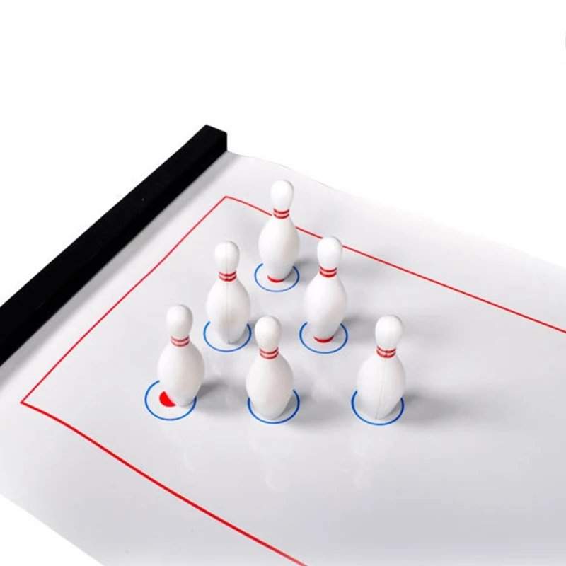 

Mini Bowling Game,Tabletop Game Bowling Set for Family Fun Board Games,Outdoor & Indoor Fun For Children And Adults 652D