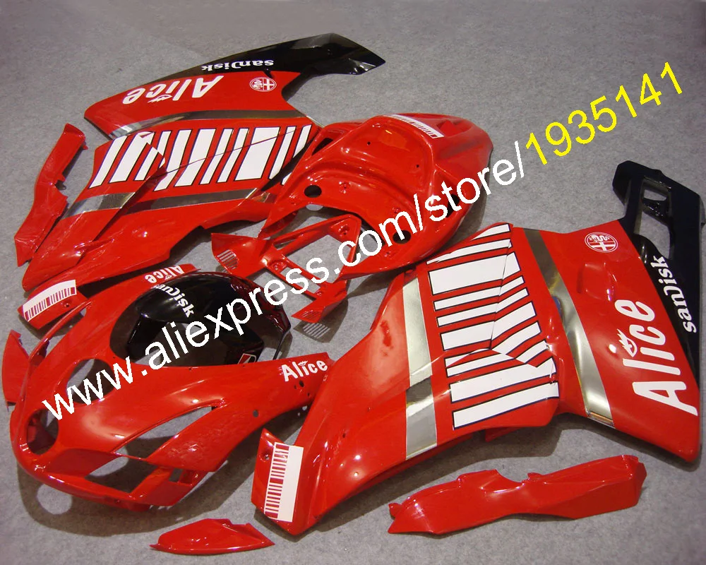 ABS Пластик обтекатель фитинги для поездок на мотоцикле Ducati 749 999 2003 2004 749s 03 04