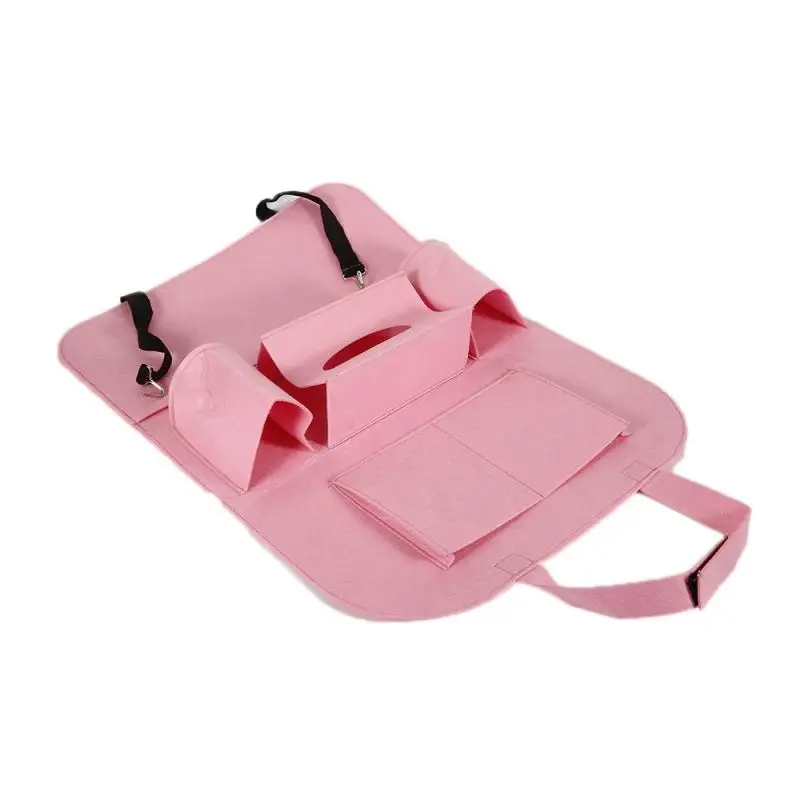 

4 Colors Car Auto Back Rear Trunk Seat Elastic Felt Storage Bag Pocket Organizer Storage Hanging Organizer Bag Stowing Tidying