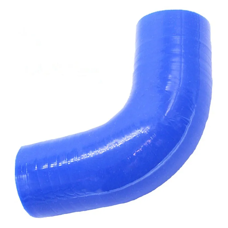 Spsld universal 3-layer 51mm / 57mm / 60mm / 63mm / 70mm 90 ° silicone hose intercooler turbine coupler pipe intake pipe blue
