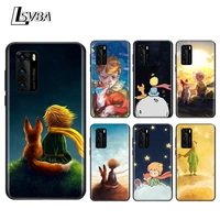 the little prince with fox for huawei p smart s z plus pro 2018 2019 2020 2021 mate 10 20x 20 30 pro lite soft phone case