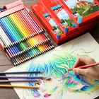 Масляный цветной карандаш Faber Castell в форме замка, жестянаябумажная коробка, многоцветный набор для профессиональной живописи, картина для начинающих студентов