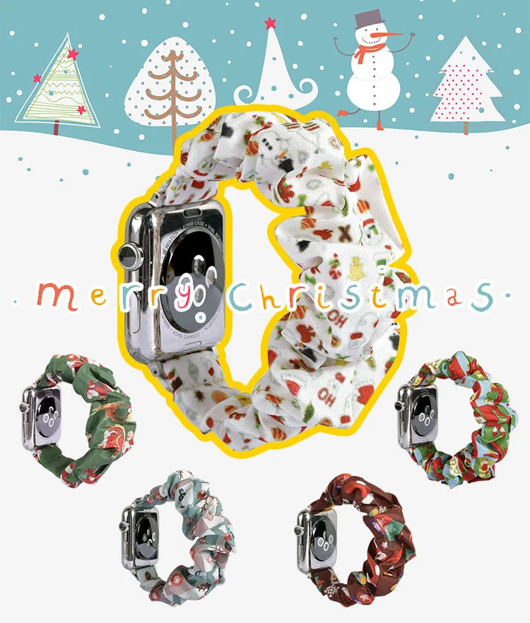 

Suitable for Apple Iwatch new watch band tide brand hair ring strap