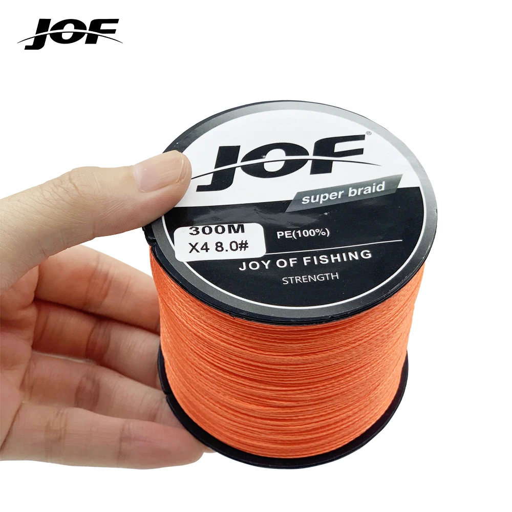 

JOF 300M 8-80LB PE Multifilament Sea Super Braided Japan Strong Fishing Line Carp Fishing For Fish Rope Cord