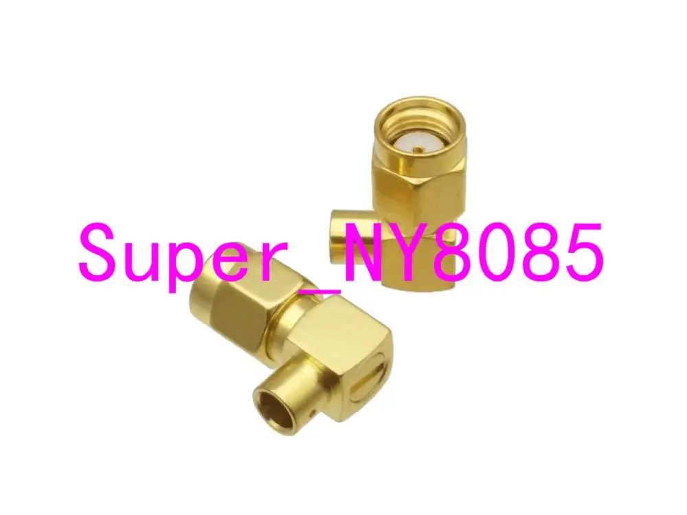 Соединитель RP * SMA штекер Джек правый угол Полужесткий RG402 0 141 &quotкабель|angle