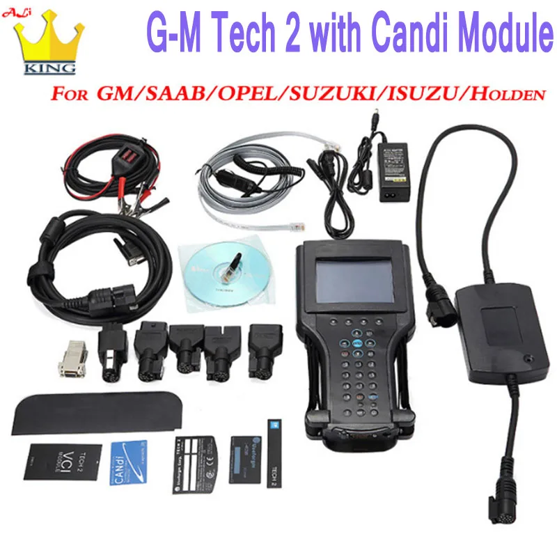 Высокое качество forGM Tech2 Авто диагностический сканер для OP EL Tech 2 SAA 32 Мб