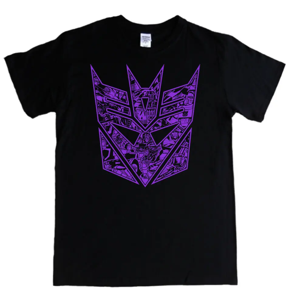 Футболка с логотипом DECEPTICONS S 5XL транс формеры megatron starcram soundwave|Мужские футболки| |