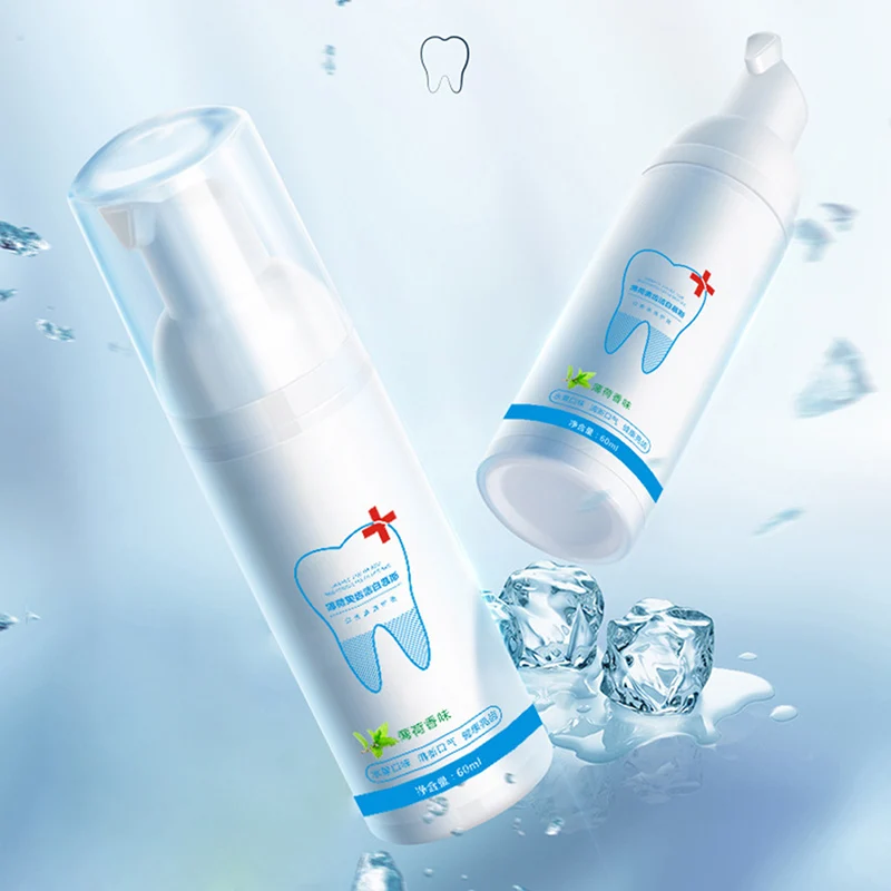 

Foam Toothpaste Deep Cleaning Teeth Whitening Stain Removal Refreshing Toothpaste ZGOOD