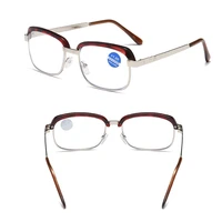 radiation protection vision care metal presbyopia eyewears reading glasses anti blue light eyeglasses computer goggles