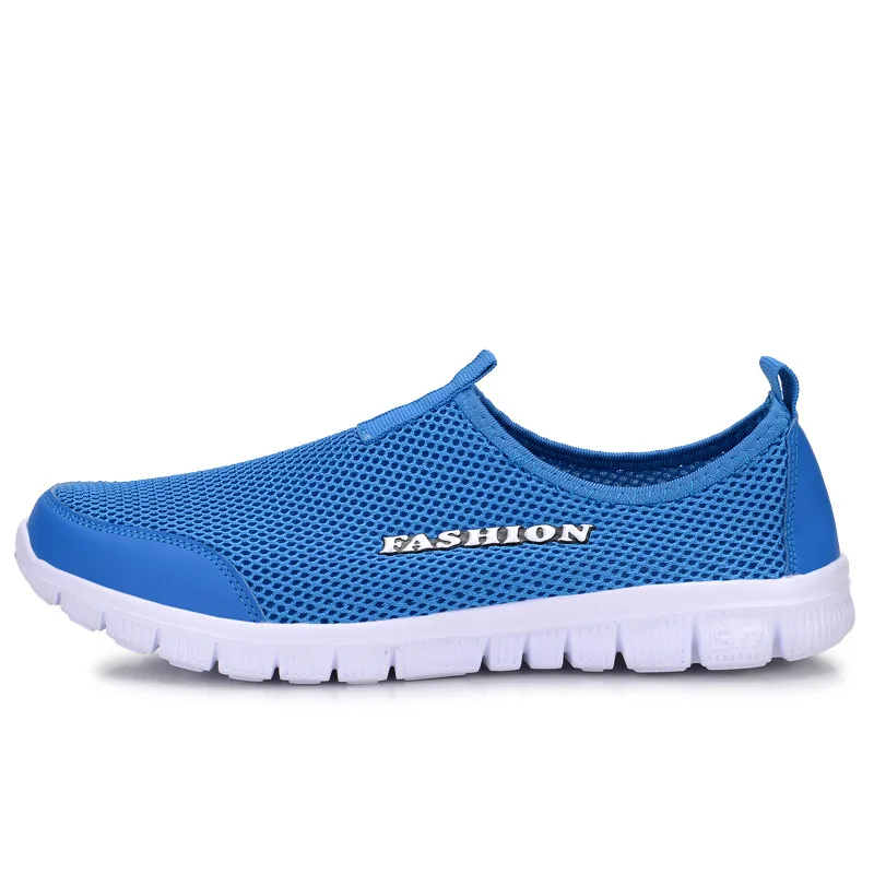 

New Breathable Men Running Shoes Men's Jogging Mesh Summer Mesh Sneaker Casual Slip-on Sandals Shoes Free Shipping