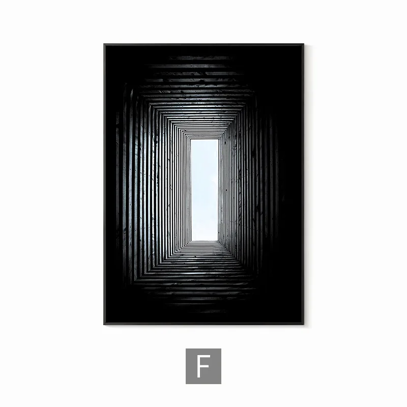 

Modern and Contracted Porch Decoration Painting Industrial Wind Space Extension Hanging Corridor Model Room Large Living Room