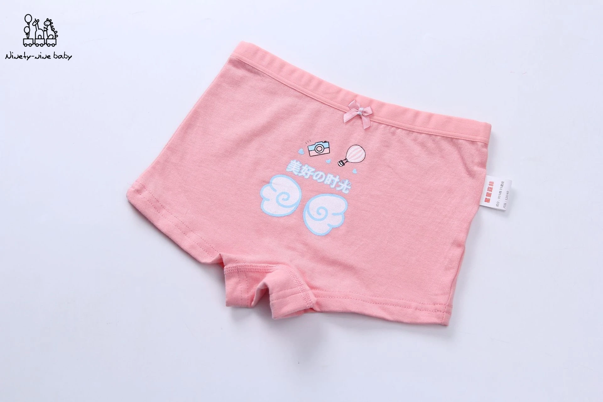 Трусы-боксеры для девочек 4 шт./лот шорты защитные штаны мягкие трусики детское