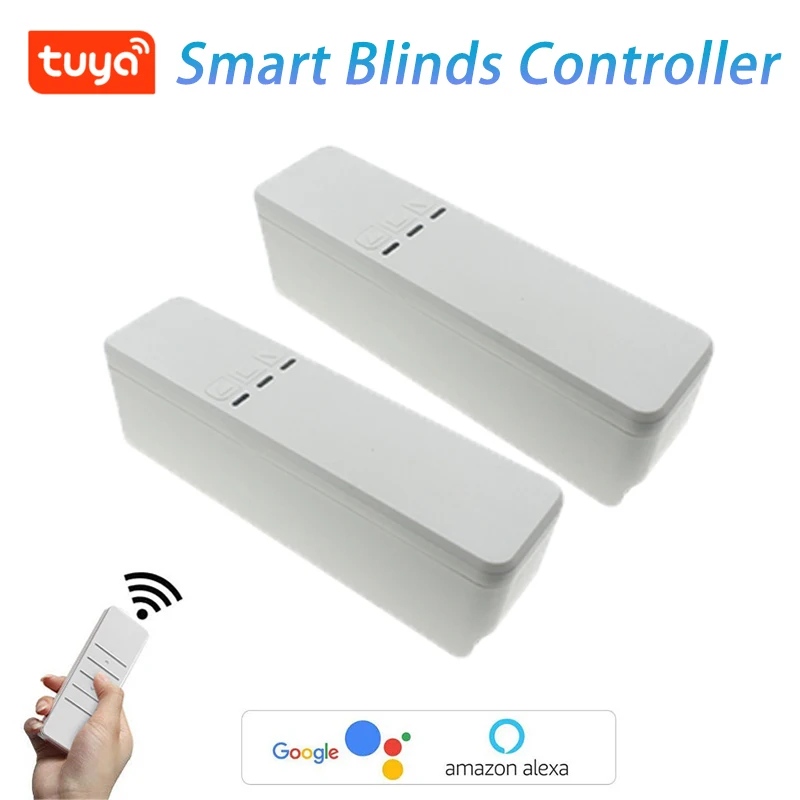 

Wifi Curtain Roller Blinds Shade Shutter Motor Remote Control Work With Amazon Alexa Google Home Smart Home Tuya Smart Life