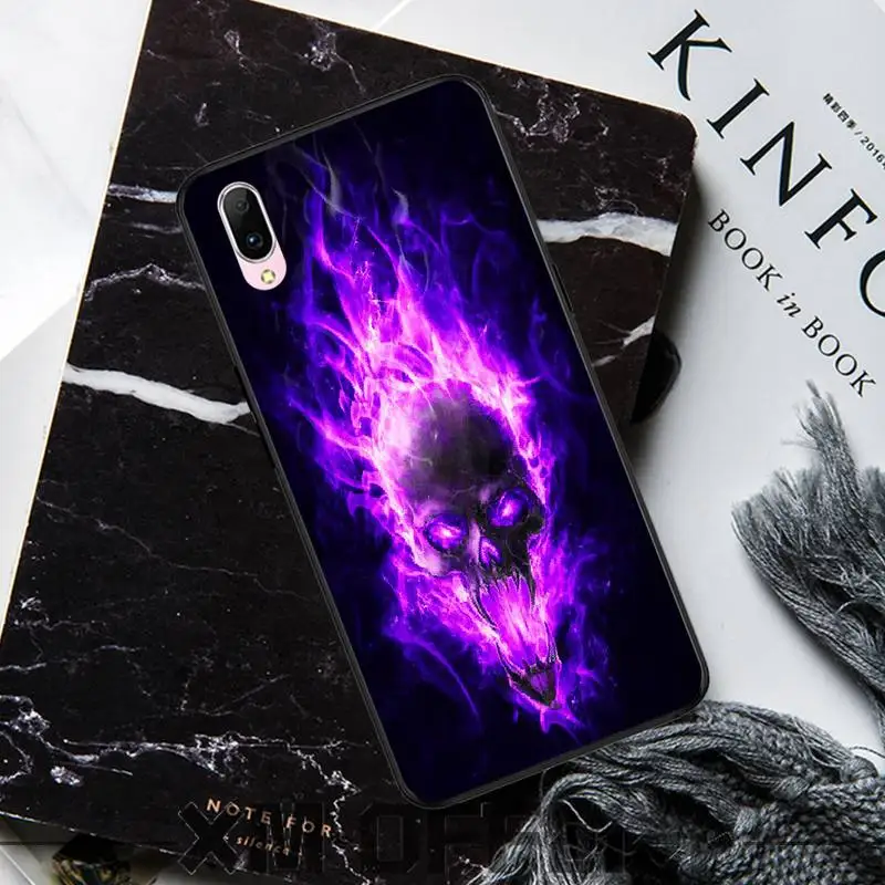 LJHYDFCNB крутой чехол для телефона с черепом VIVO Y97 95 85 83 81 79 75 71 Y91 U1 91i 81S