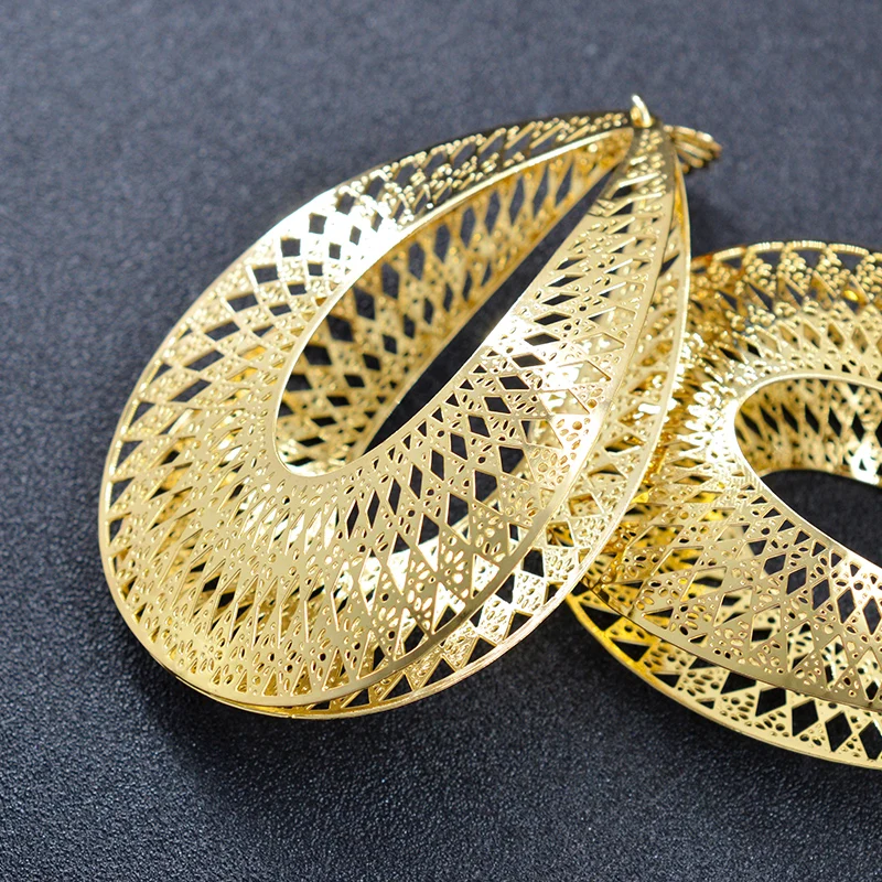 Солнечные ювелирные изделия классические большие Ювелирные наборы для женщин