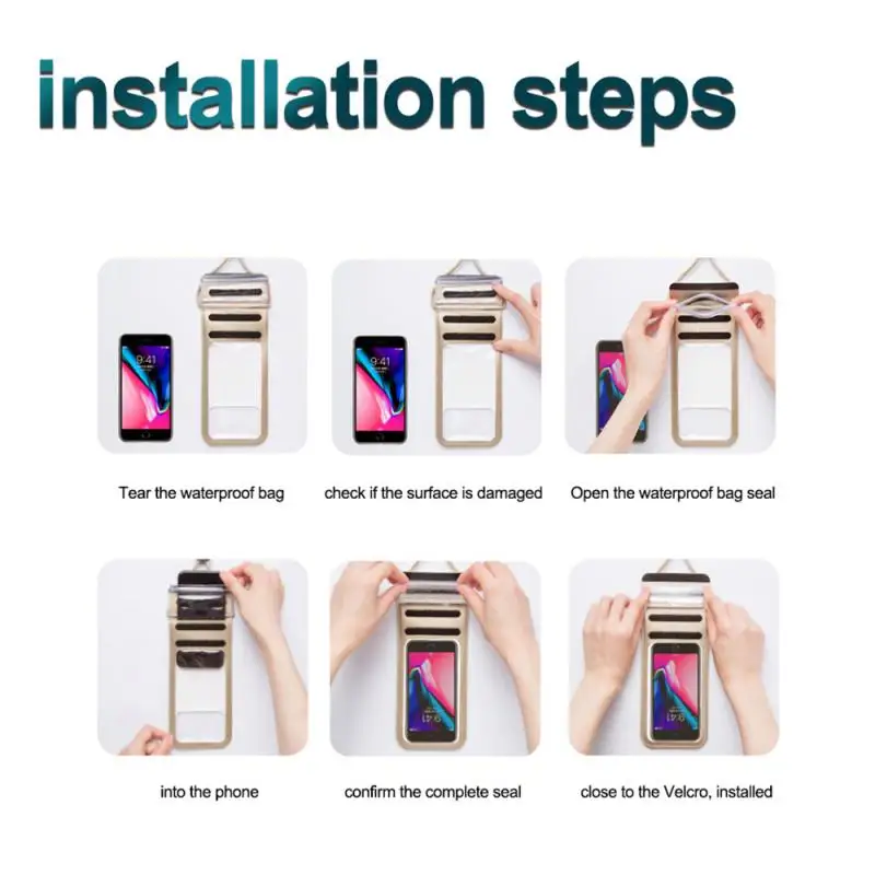 Плавающая подушка безопасности водонепроницаемая сумка для плавания чехол